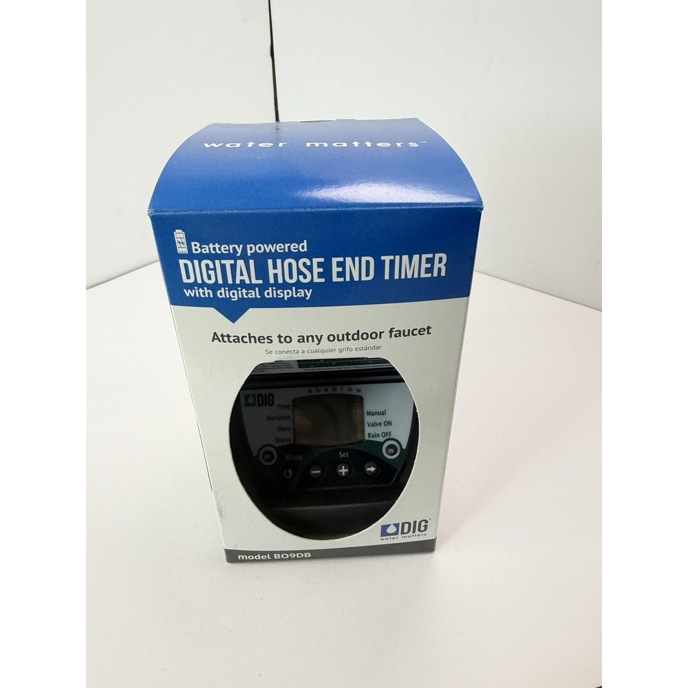Digital Hose End Fully Automatic Watering Timer Model B09DB #2